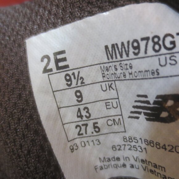 New Balance 978 GT 2E men's (wide) Gore-Tex Walking Hiking Shoes Size 9.5 Men's. - Picture 12 of 15